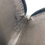 Loewe Coin Purse Round Knot Leather Brown Vintage — view 7