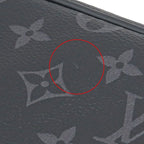 Louis Vuitton Pouch Trousse Toilette PM Monogram Eclipse Silver Clutch Second — view 5