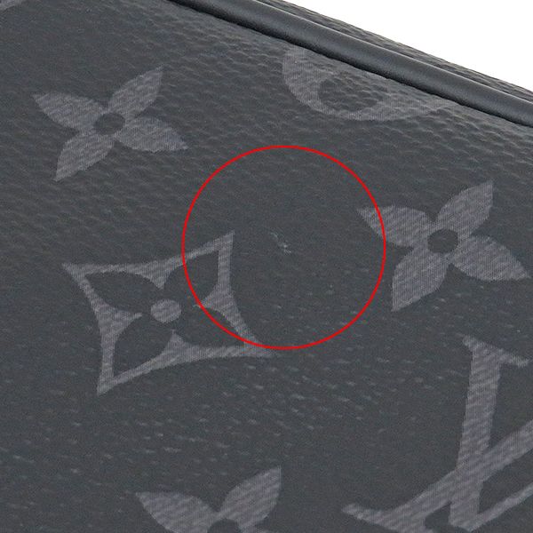 Louis Vuitton Pouch Trousse Toilette PM Monogram Eclipse Silver Clutch Second — view 5