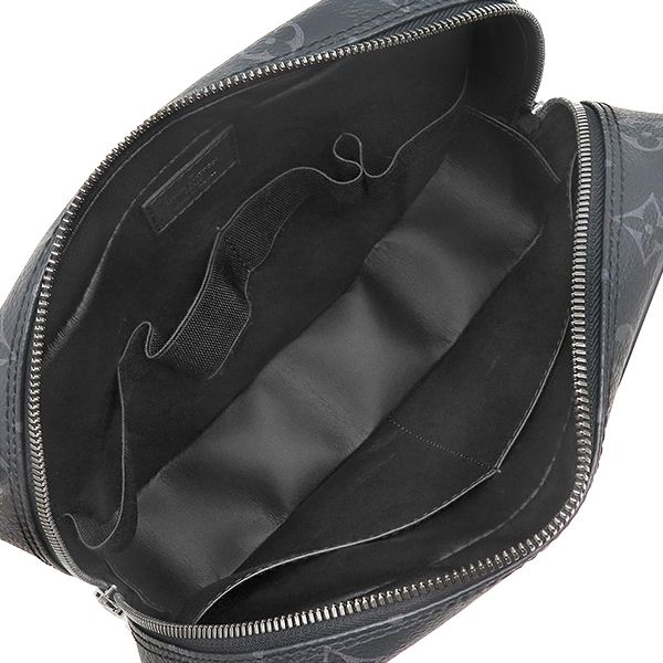 Louis Vuitton Pouch Trousse Toilette PM Monogram Eclipse Silver Clutch Second — view 7