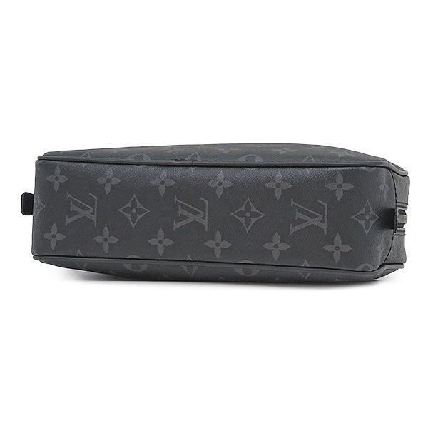 Louis Vuitton Pouch Trousse Toilette PM Monogram Eclipse Silver Clutch Second — view 3
