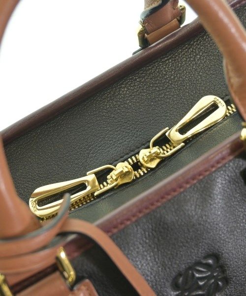 Loewe Anagram Amazona 28 Handbag Black — view 8