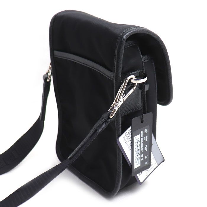 Prada Tessuto Shoulder Bag Black — view 2