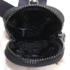 Prada Tessuto Shoulder Bag Black — view 6