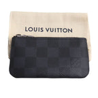Louis Vuitton Pochette Cles Coin Purse Damier Graphite — view 5