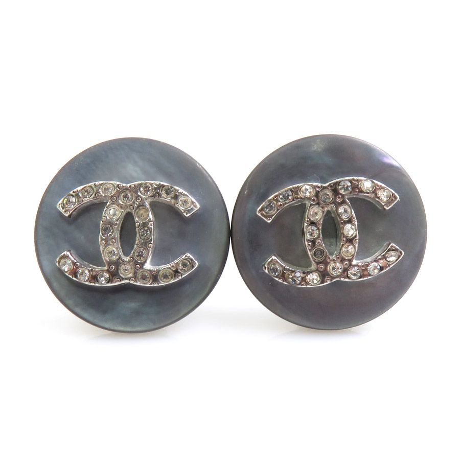 Chanel Earrings CC Logo
