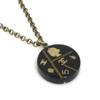 Chanel Necklace CC Logo — view 2