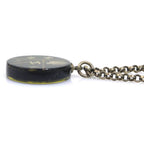 Chanel Necklace CC Logo — view 3