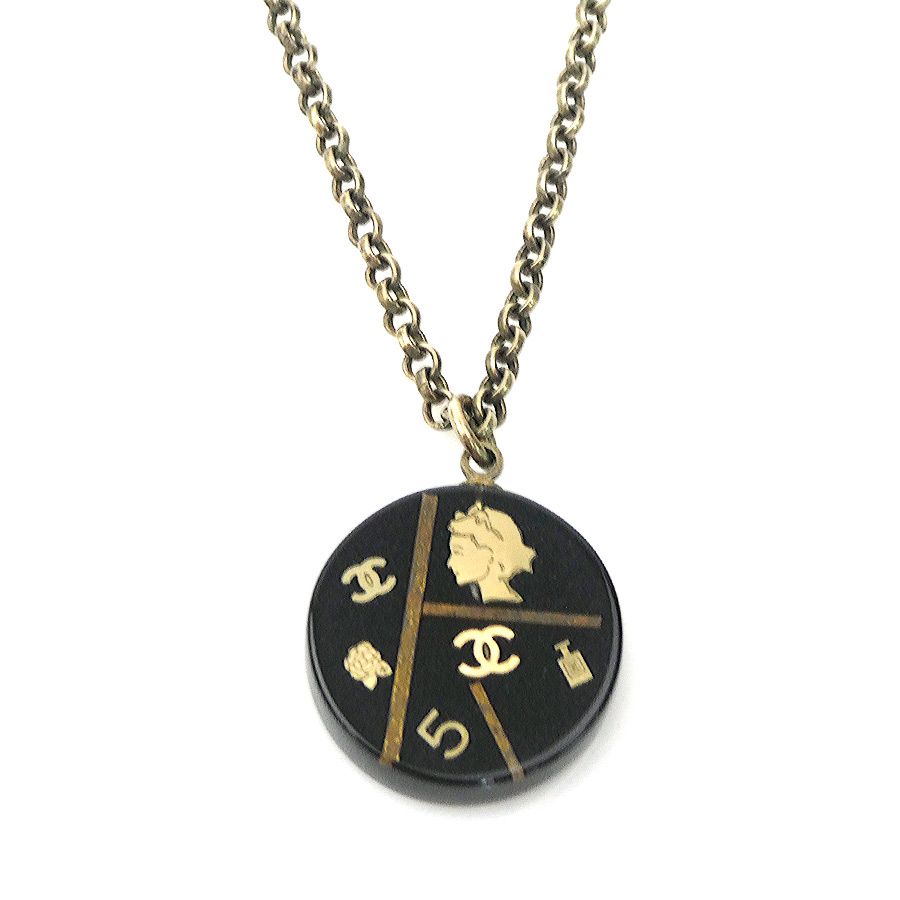 Chanel Necklace CC Logo