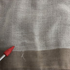 Chanel Cashmere Silk Lion Shawl Beige Scarf — view 6