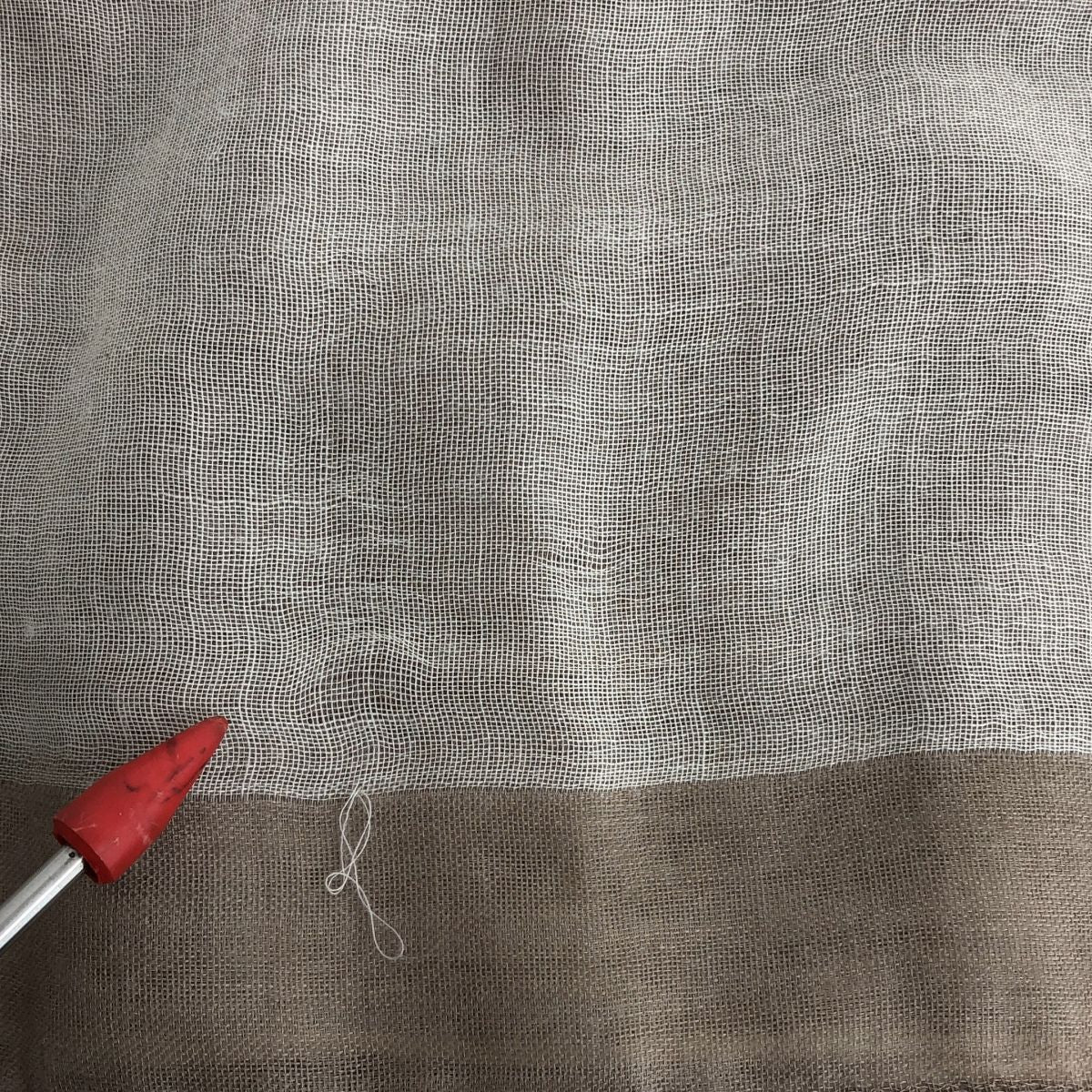 Chanel Cashmere Silk Lion Shawl Beige Scarf — view 6