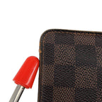 Louis Vuitton Damier Graphite Zippy Wallet Brown — view 8