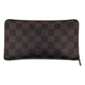 Louis Vuitton Damier Graphite Zippy Wallet Brown