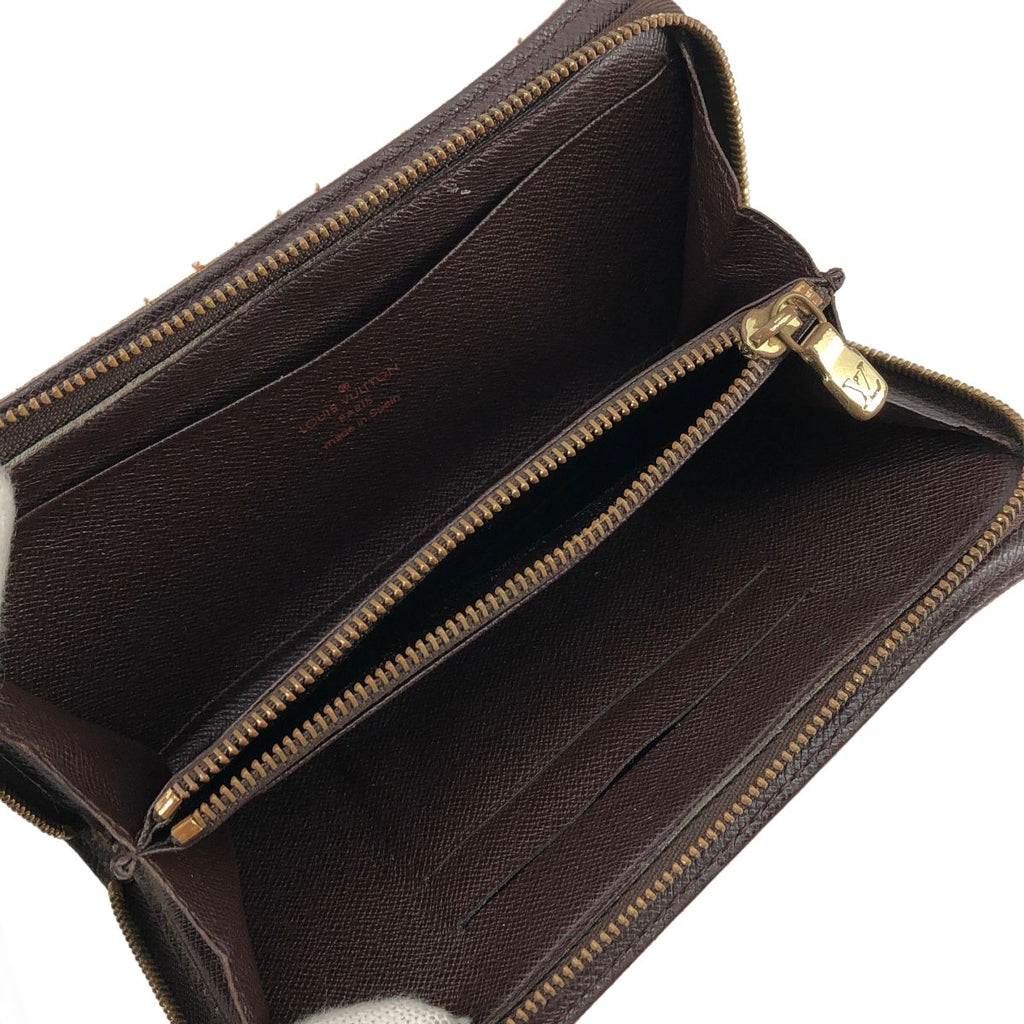 Louis Vuitton Damier Graphite Zippy Wallet Brown — view 3