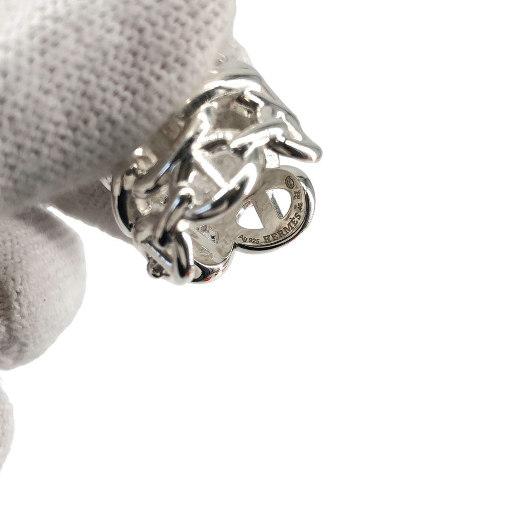 Hermes Chaine D'ancre Enchainee GM Ring Silver — view 5