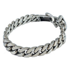 Hermes Boucles Sellier PM Chain Bracelet Cursive Silver — view 2