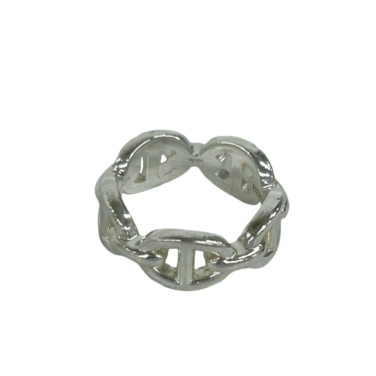 Hermes Enchainee PM Ring 925 Sterling Silver — view 5