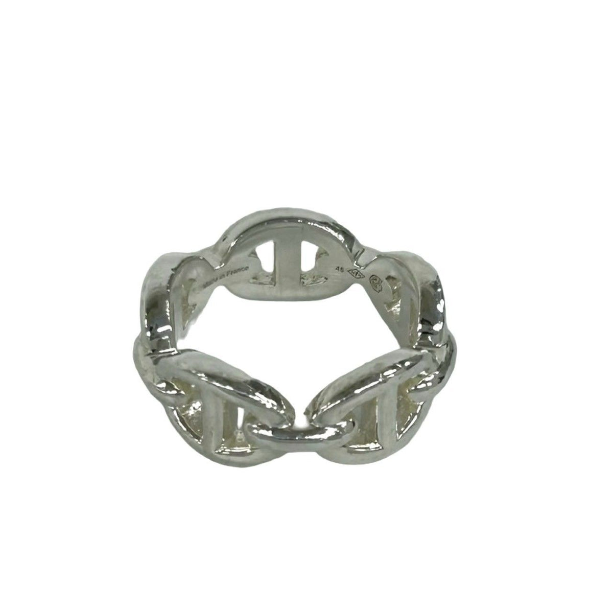 Hermes Enchainee PM Ring 925 Sterling Silver — view 4