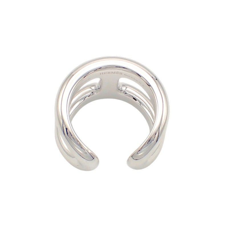 Hermes Osmose GM Actual Genus Ring 925 Sterling Silver Stamp — view 4