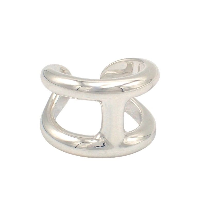 Hermes Osmose GM Actual Genus Ring 925 Sterling Silver Stamp — view 5