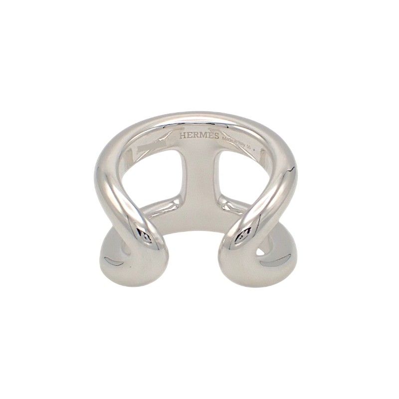 Hermes Osmose GM Actual Genus Ring 925 Sterling Silver Stamp — view 3