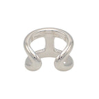 Hermes Osmose GM Actual Genus Ring 925 Sterling Silver Stamp — view 3