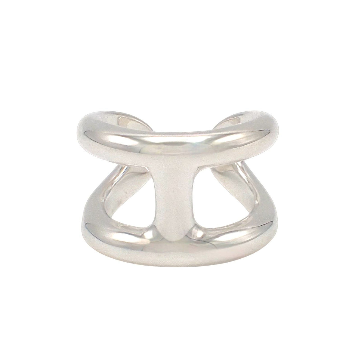 Hermes Osmose GM Actual Genus Ring 925 Sterling Silver Stamp — view 2