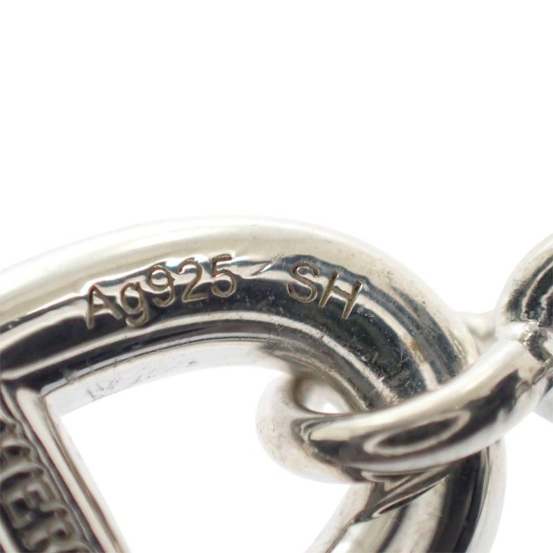 Hermes Farandole Stamp Bracelet 925 Sterling Silver — view 8