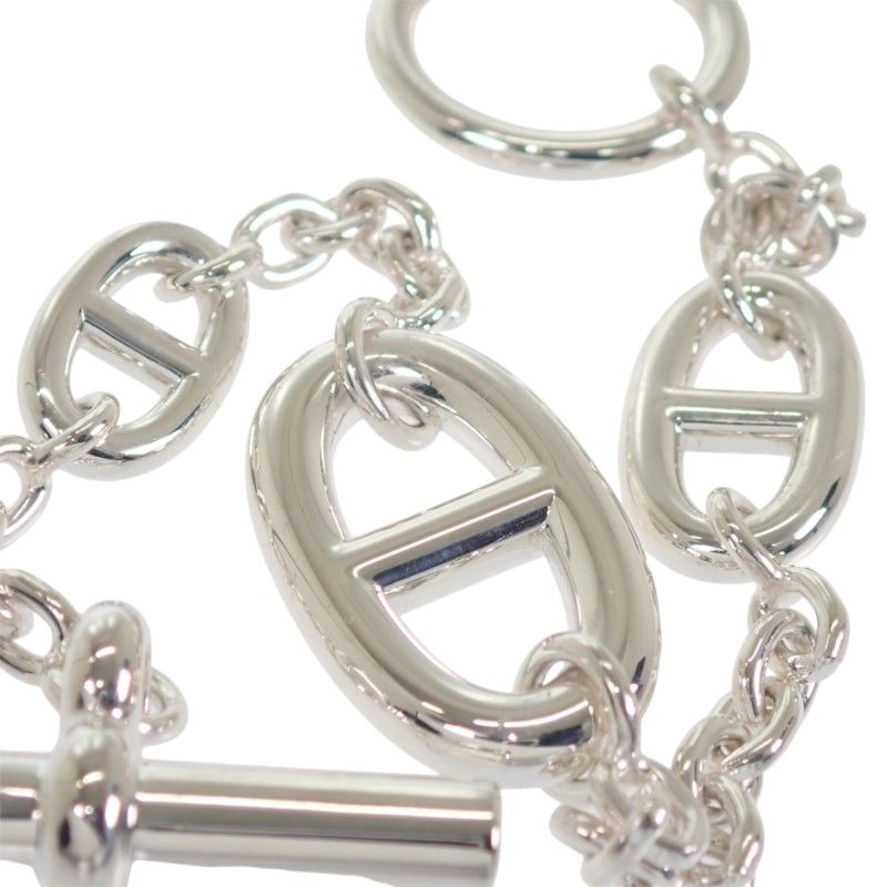 Hermes Farandole Stamp Bracelet 925 Sterling Silver — view 6