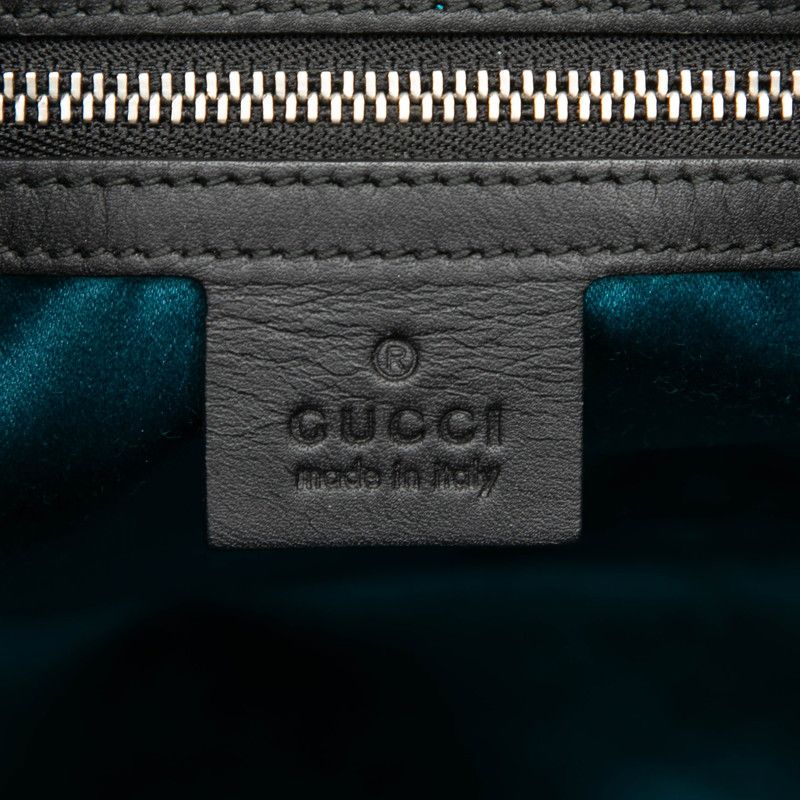 Gucci Dionysus Chain Shoulder Bag Red Black Suede Leather — view 5