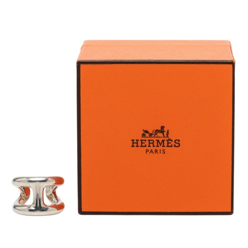 Hermes Osmose GM Ring 48 Silver — view 7