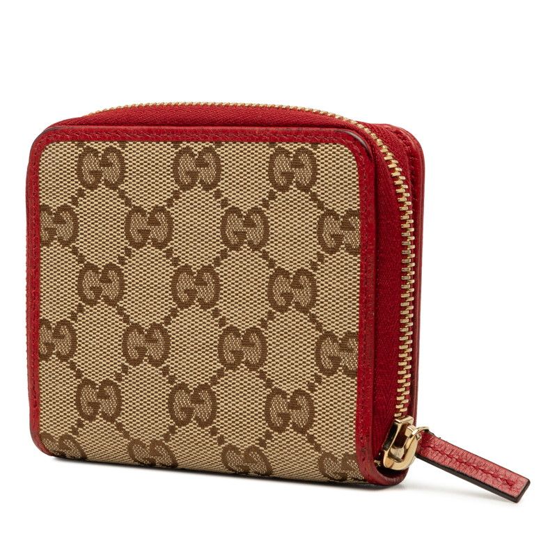 Gucci GG Canvas Bifold Wallet Beige — view 2
