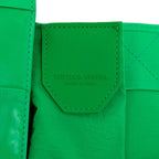 Bottega Veneta Maxi Intrecciato Cassette Belt Bag Green Leather — view 5