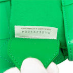 Bottega Veneta Maxi Intrecciato Cassette Belt Bag Green Leather — view 6