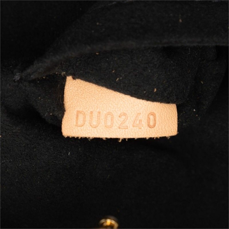 Louis Vuitton Monogram Duffle 2-Way Shoulder Bag Brown Leather — view 6