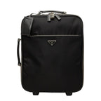 Prada Tessuto Travel Bag Suitcase Bag Black Nylon Leather