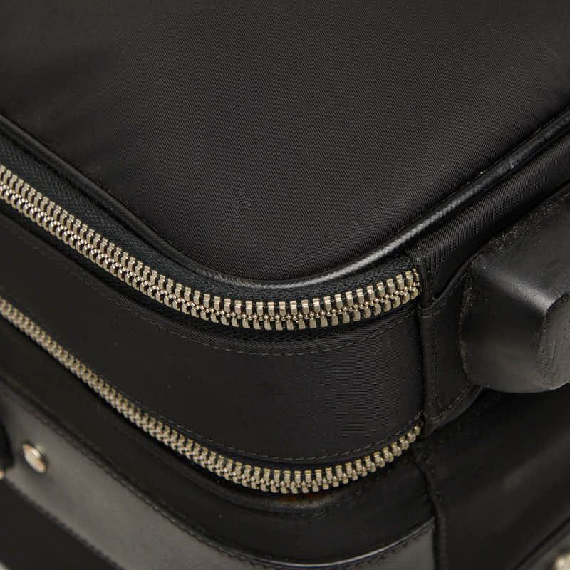 Prada Tessuto Travel Bag Suitcase Bag Black Nylon Leather — view 5