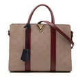 Louis Vuitton Monogram Very Tote MM Shoulder Bag 2-Way Mastic Raisin Beige