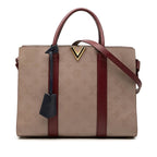 Louis Vuitton Monogram Very Tote MM Shoulder Bag 2-Way Mastic Raisin Beige