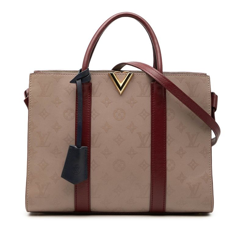 Louis Vuitton Monogram Very Tote MM Shoulder Bag 2-Way Mastic Raisin Beige