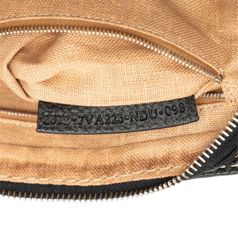 Fendi Selleria Clutch Black Leather — view 6