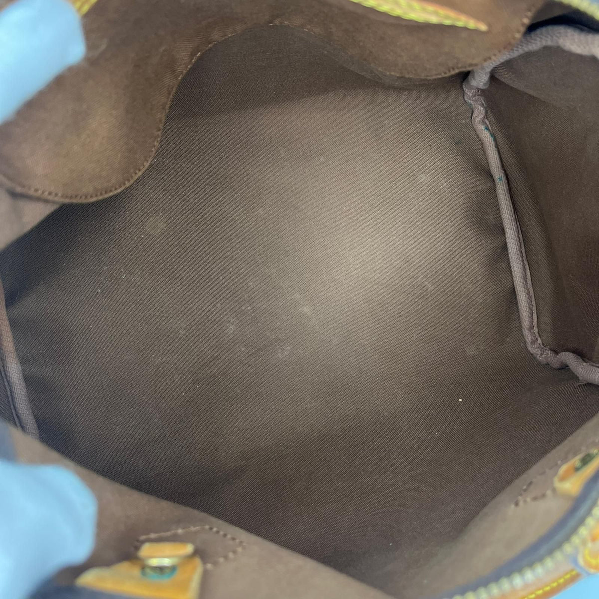 Louis Vuitton Monogram Speedy 30 Boston Bag Brown — view 6