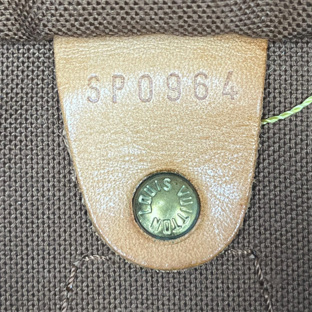 Louis Vuitton Monogram Speedy 30 Boston Bag Brown — view 7