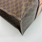 Celine Macadam Shoulder Tote Bag Vintage Pvcx Leather — view 6