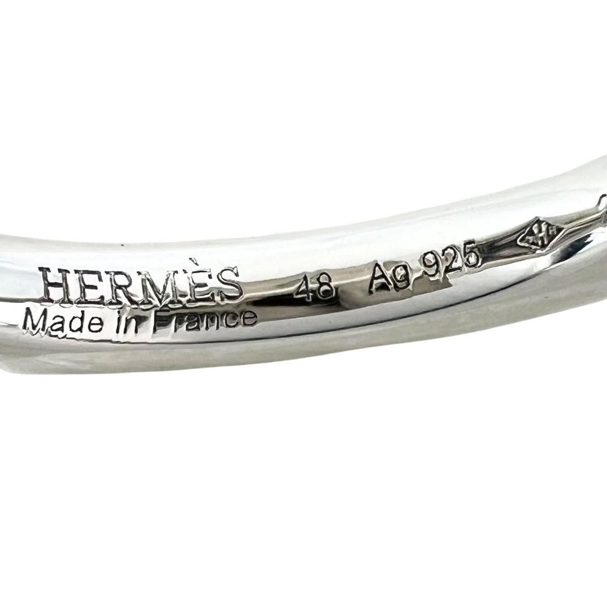 Hermes Echappee MM Silver Ring — view 4
