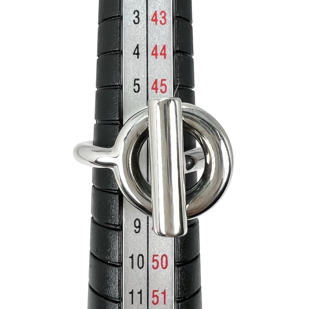 Hermes Echappee MM Silver Ring — view 7
