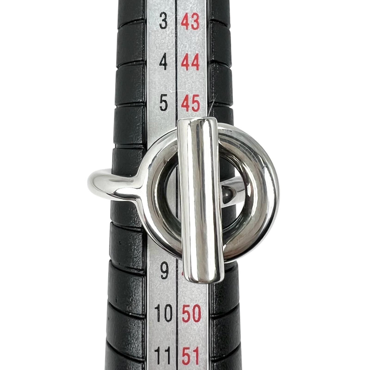Hermes Echappee MM Silver Ring — view 7