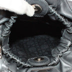 Dior Malice Pearl Leather Gray Handbag Silver — view 8