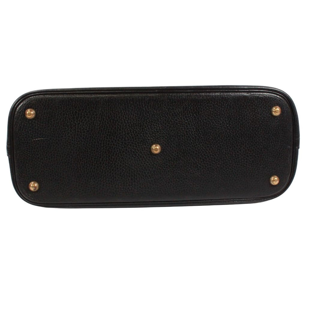 Hermes Bolide 35 Ardennes Black Handbag Gold — view 4