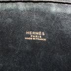 Hermes Bolide 35 Ardennes Black Handbag Gold — view 8